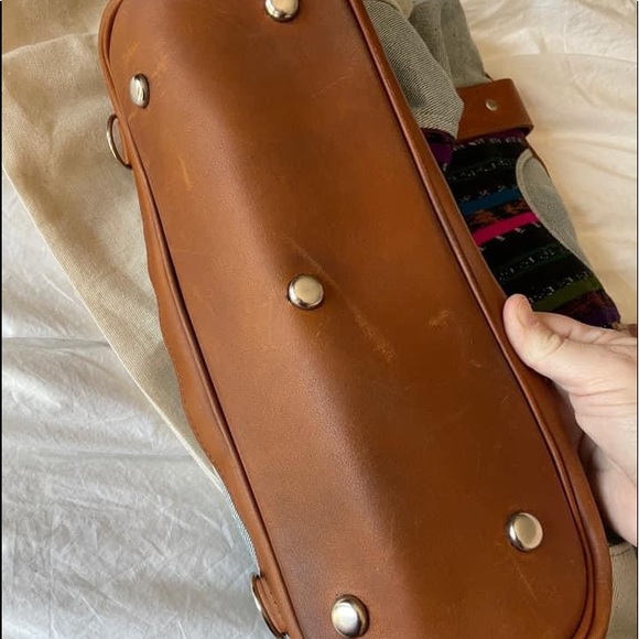 Luna Denim CDB with matching artisan backpack straps - Picture 2 of 8